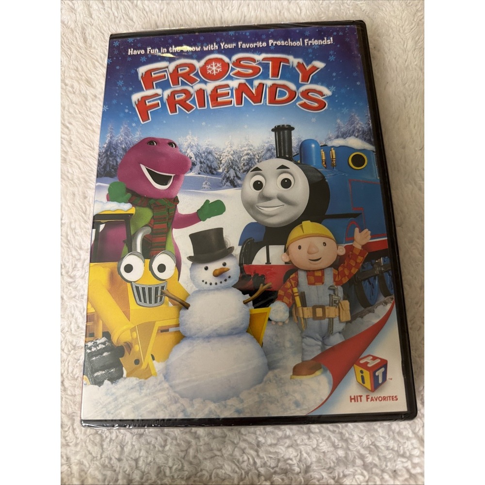 Frosty Friends Dvd 2009 Thomas Train Bob Builder Barney Pingu Kipper NIP New